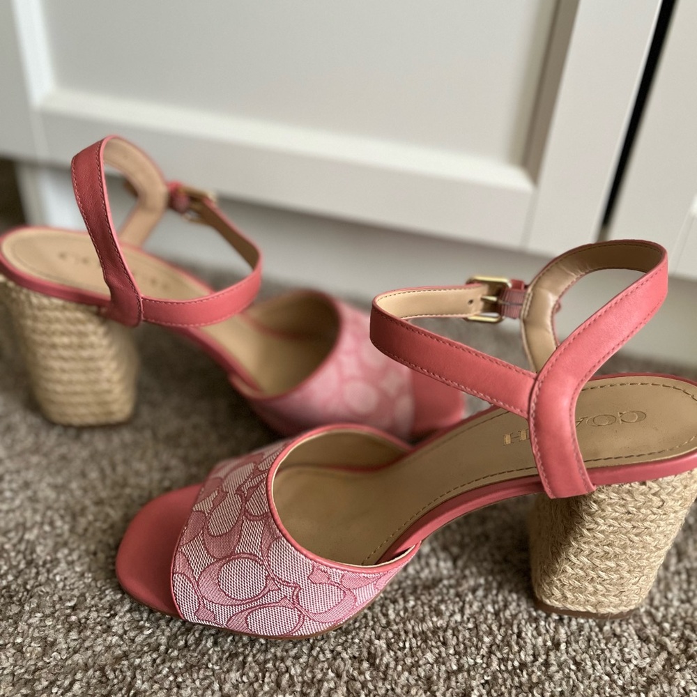 Coach Pink Women's Sandals/Heels